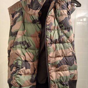 The North Face Camouflage Down Vest